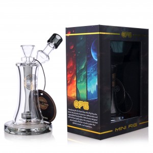 On Point Glass - 5" Peak Puff Smoking Delight W/ Perc Mini Water Pipe - [SK-7016]